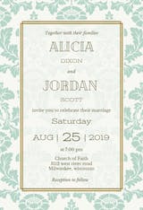 Rustic Frame - Wedding Invitation